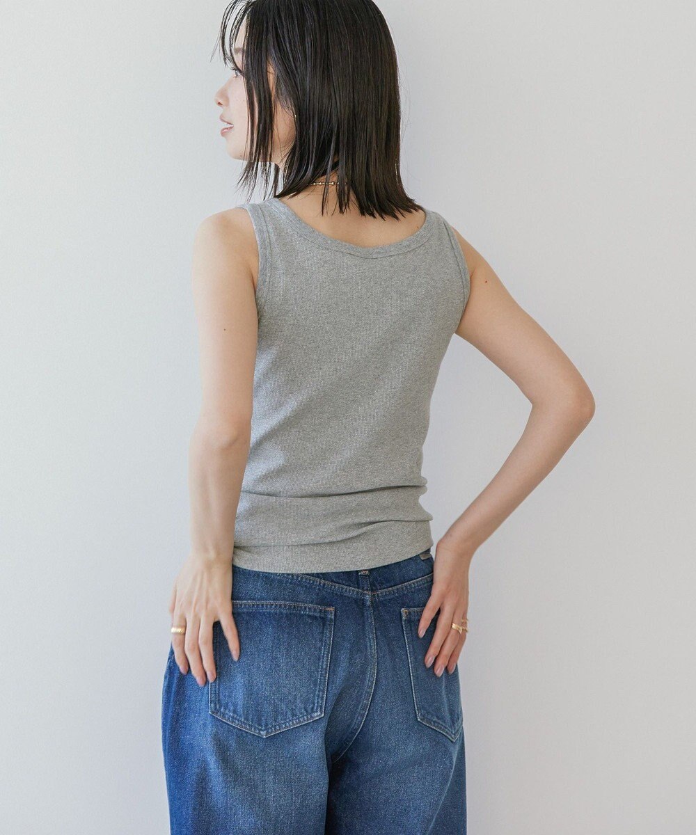 AMERICAN HOLIC ラメテレコタンクトップ 