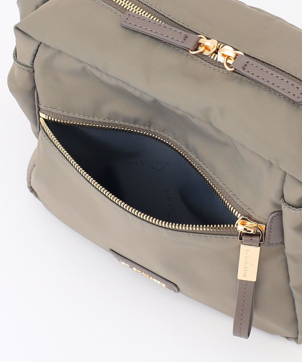 LA BAGAGERIE メタルバックル　ボックスショルダー　SSサイズ 