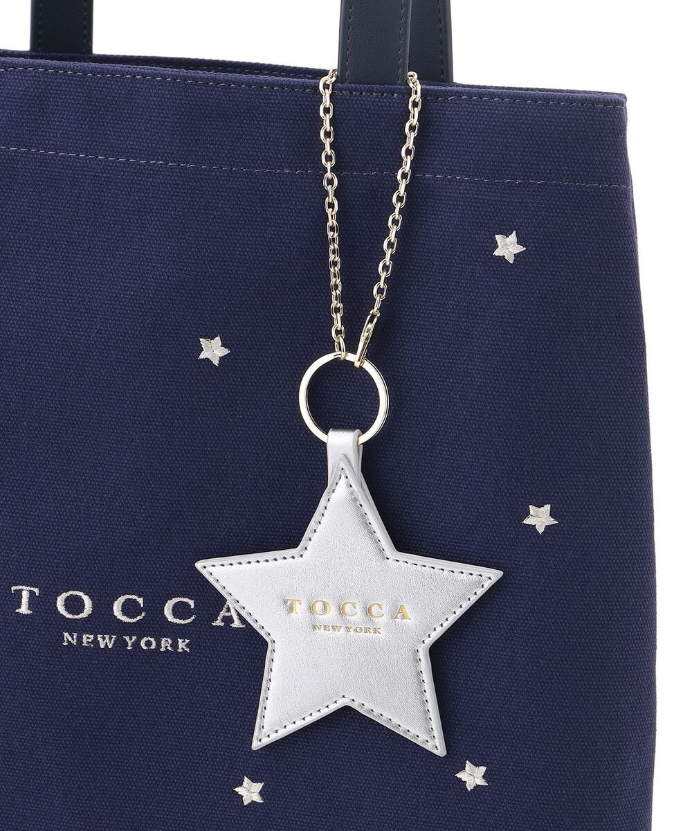 TOCCA 【chayさん着用】【WEB＆一部店舗限定・A4サイズ対応】LUCKY TWINKLE CANVASTOTE キャンバストートバッグ 