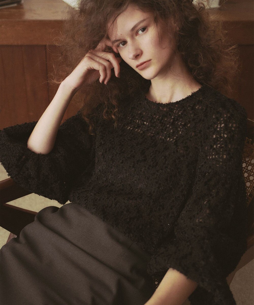 #Newans 【洗える】フィラッフィギャザースリーブブラウス 