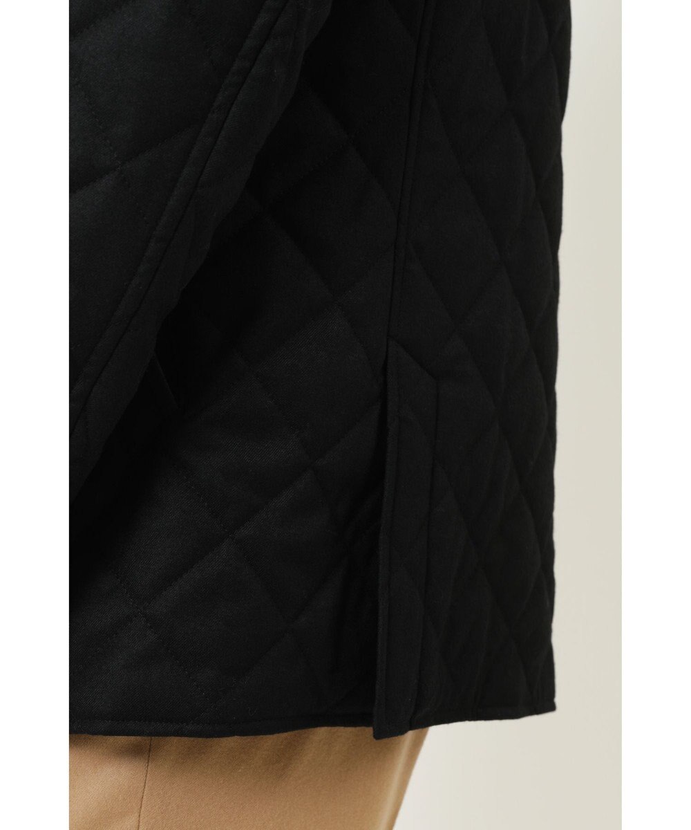 DAKS ウールフラノステンカラージャケット 