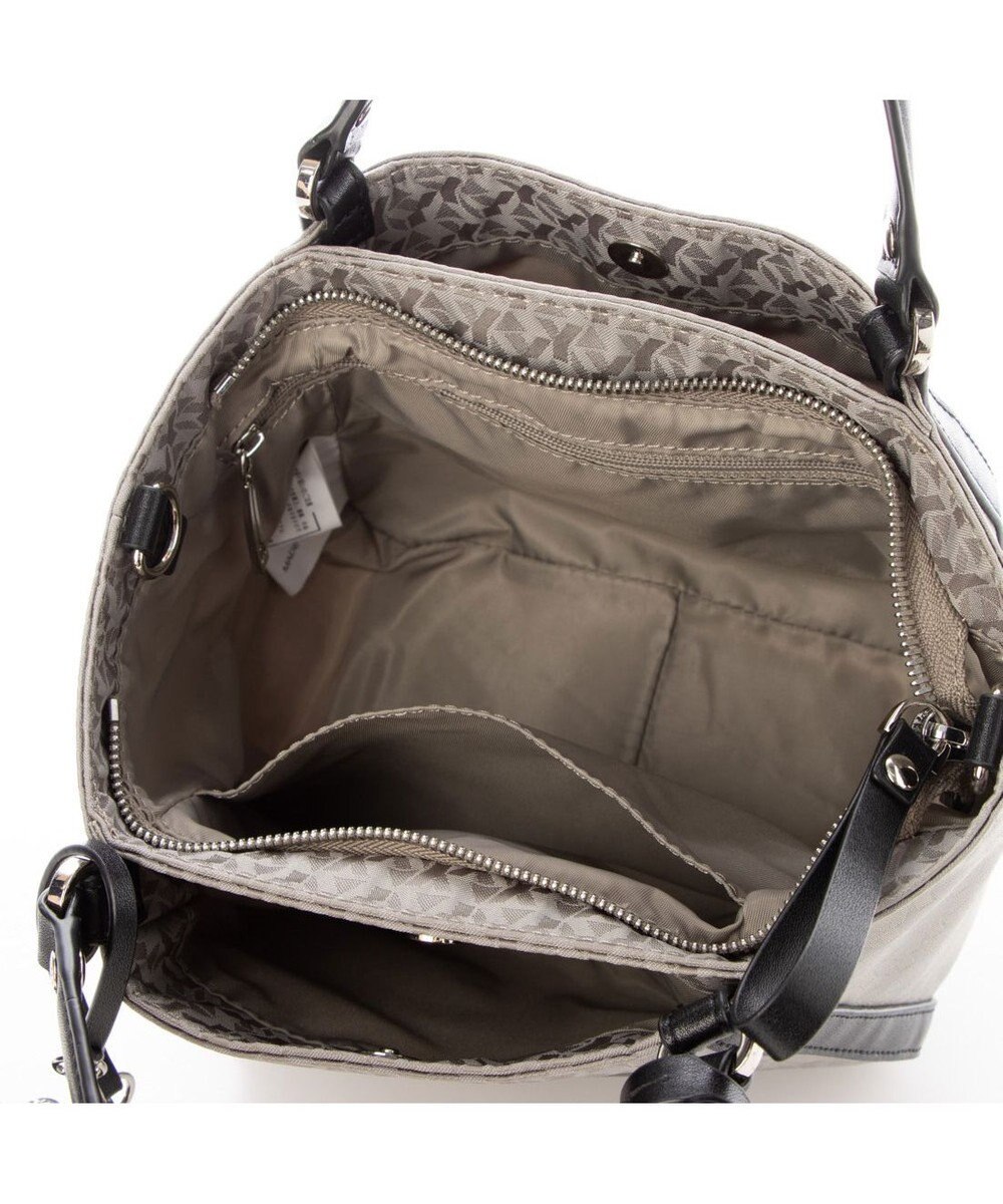 Y'SACCS モノグラム×リサイクルレザー 2WAYミニマムトート 