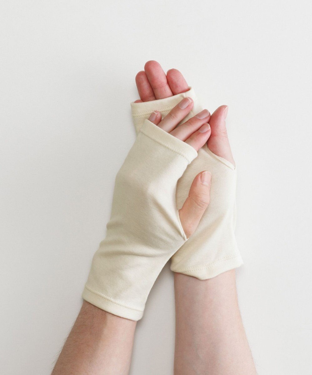 ORuKuBET pure organic cotton wrist cover 【 UVカット・オーガニックコットン・日本製 】 