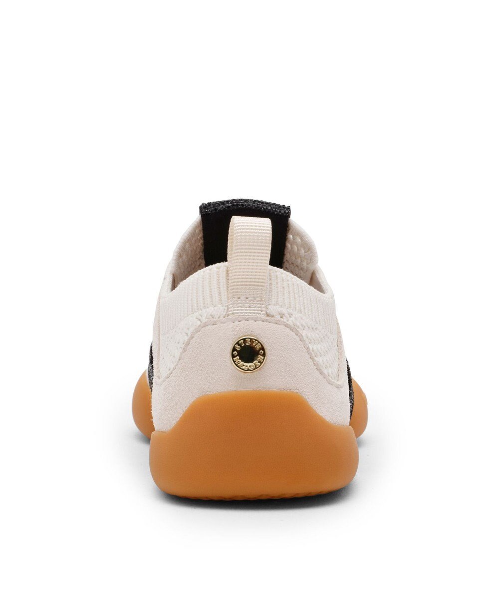 STEVE MADDEN BISCOTTI-R ラインストーンコートニットスニーカー 