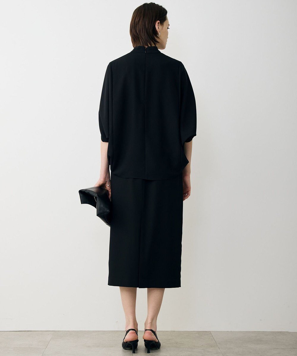 ICB L 【先行予約】FluidBackSatin ナロースカート 