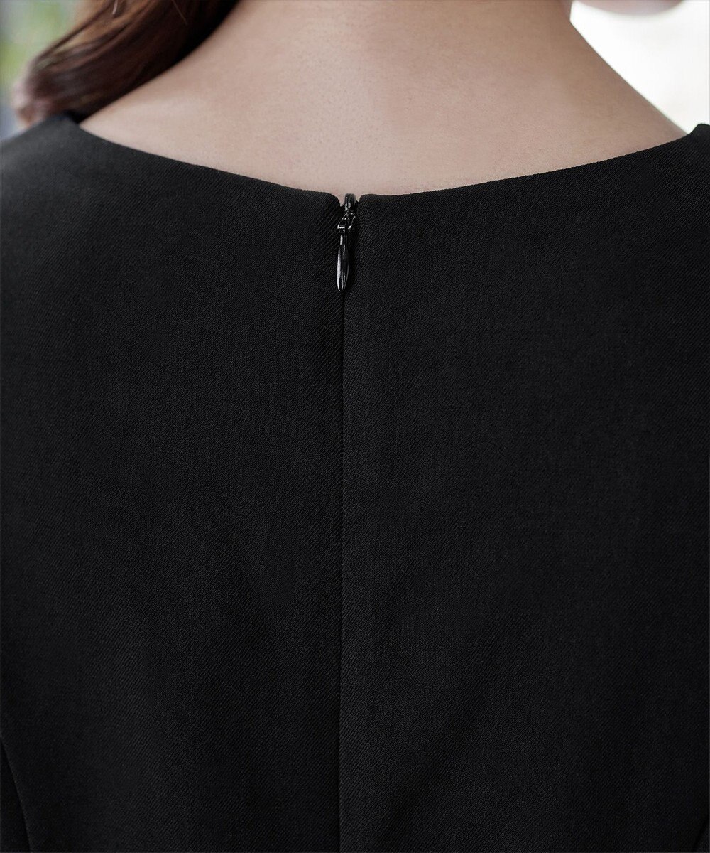 Tiaclasse 【洗える】チェックコンビエンパイアワンピース 