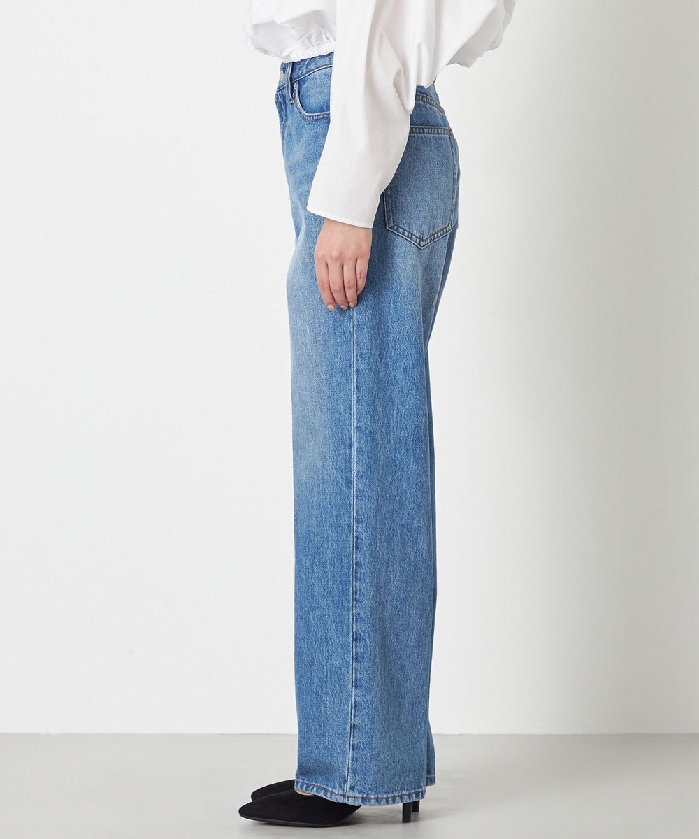 NAVE 【Nave　洗える】デニム センタープレスパンツ 