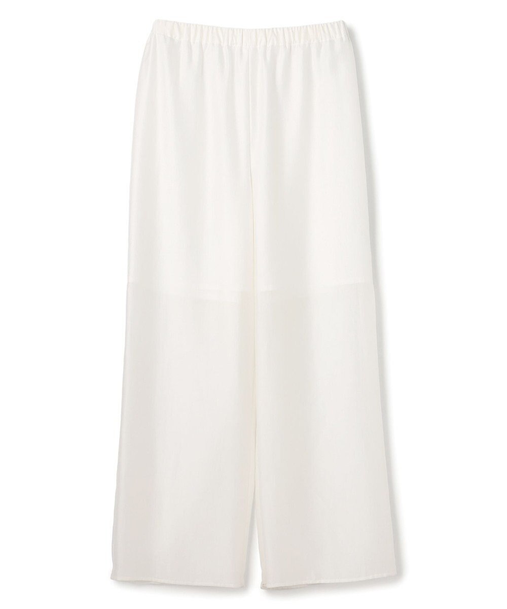 uncrave リヨセルシルクローン ギャザーパンツ 