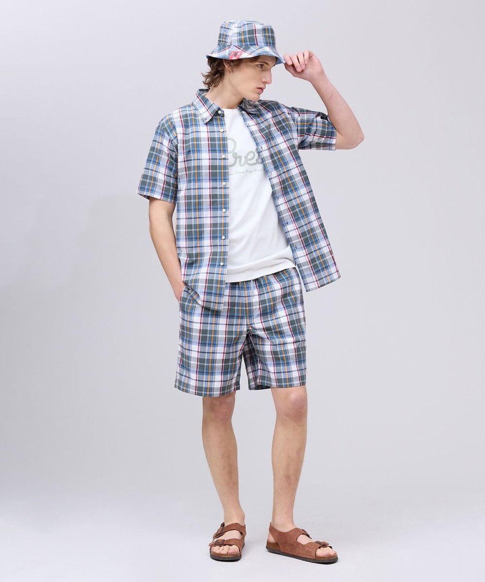 J.PRESS MEN 【NYUZELESS】マドラスチェック シャツ 