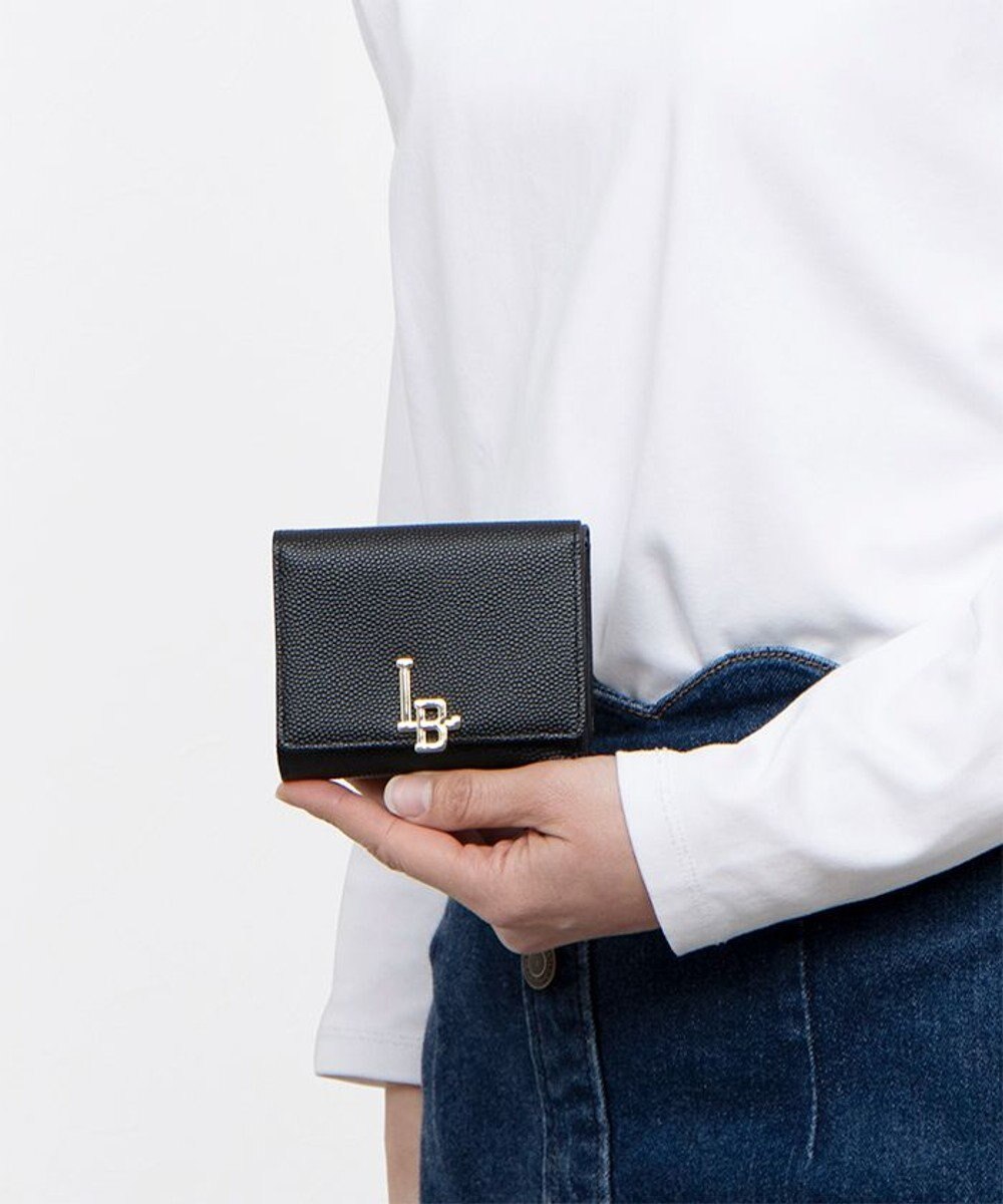 LANVIN en Bleu エルヴィー 三つ折り財布 