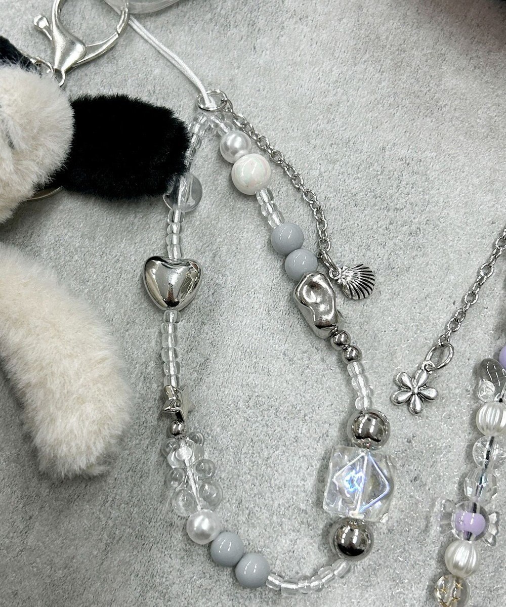 WEGO ビーズストラップキーホルダーC 