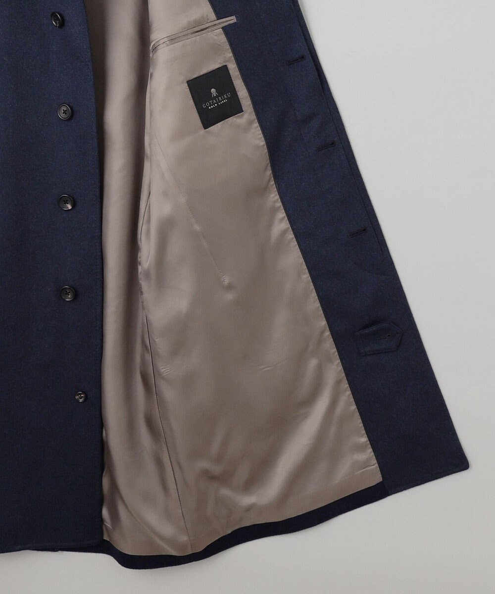 GOTAIRIKU GOLD LABEL/WEB&一部店舗限定【COLOMBO】ピュアカシミヤ ステンカラーコート 