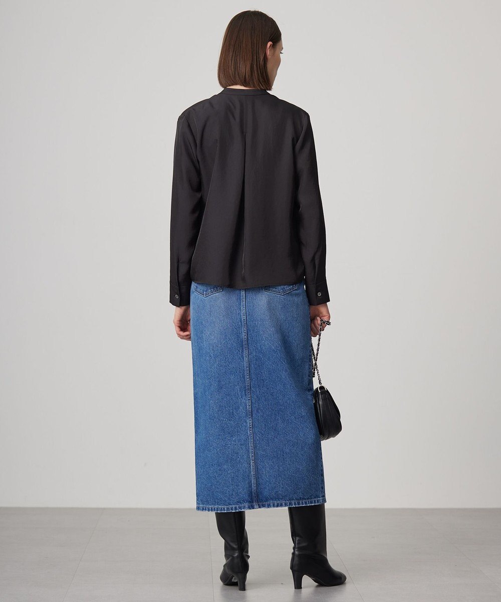 ICB 【洗える】ウォーターリサイクルデニム スカート 