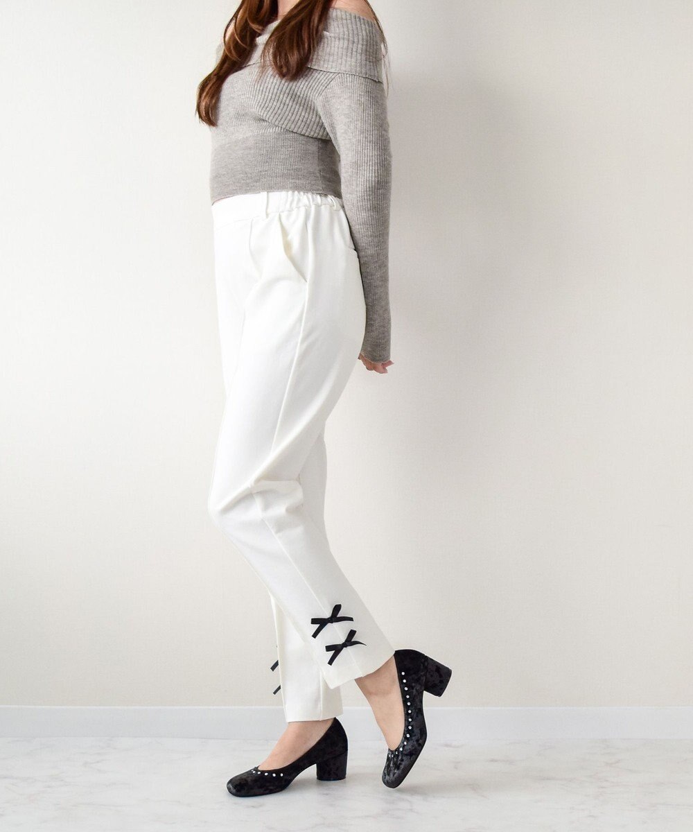 Bridget Birkin 【Bridget Birkin】トップラインビジューオブリークパンプス 