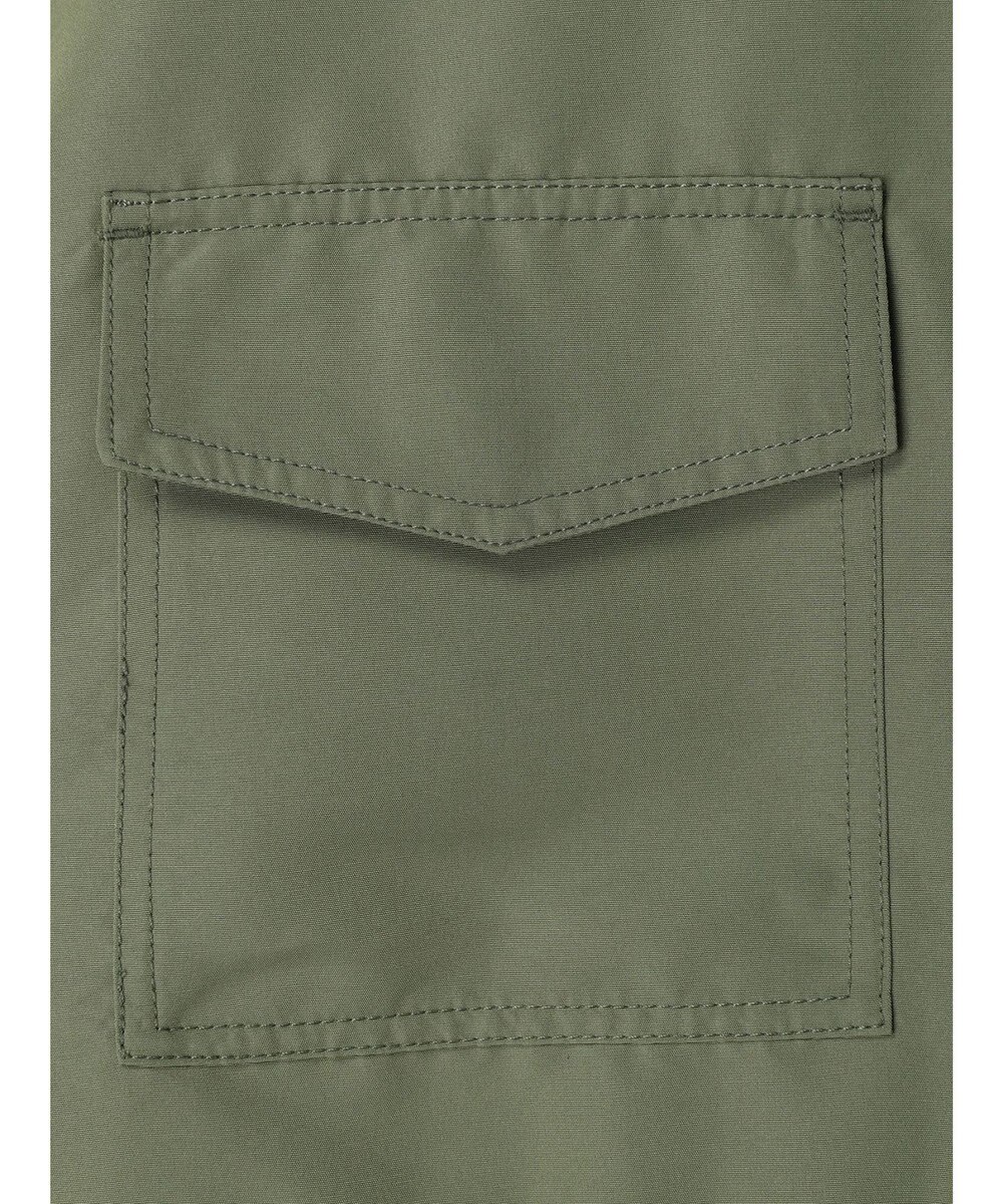 Green Parks ・ＥＬＥＮＣＡＲＥ　ＤＵＥスタンドカラーミリタリーベスト 