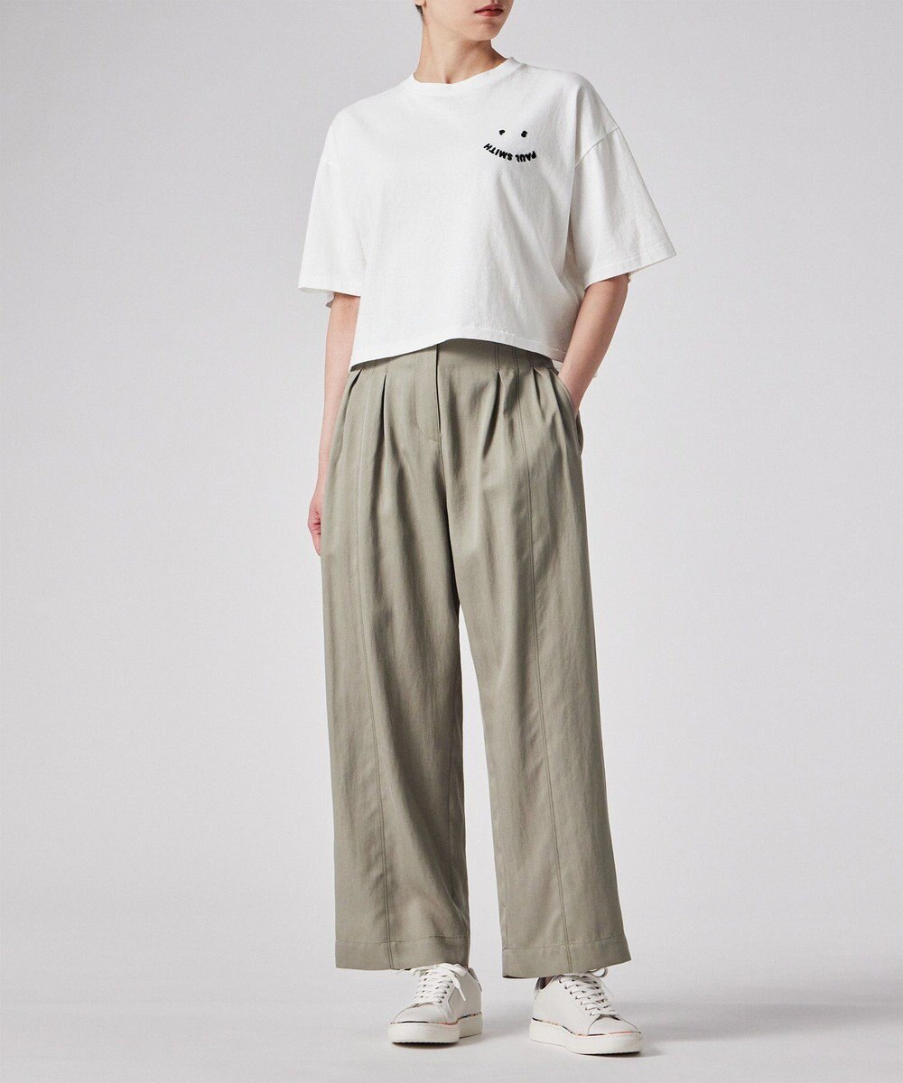 Paul Smith Happy クロップド 半袖Tシャツ 