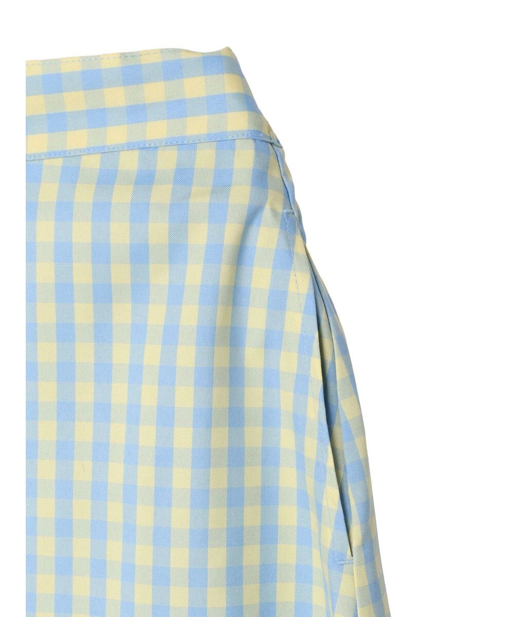 earth music&ecology イレヘムチェックスカート 