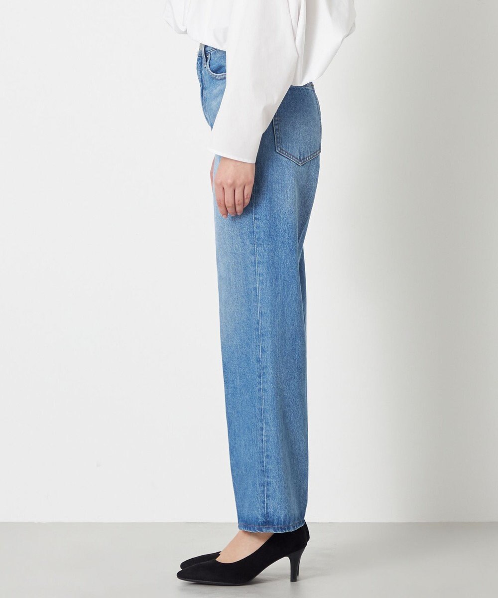 NAVE 【Nave　洗える】デニム センタープレスパンツ 