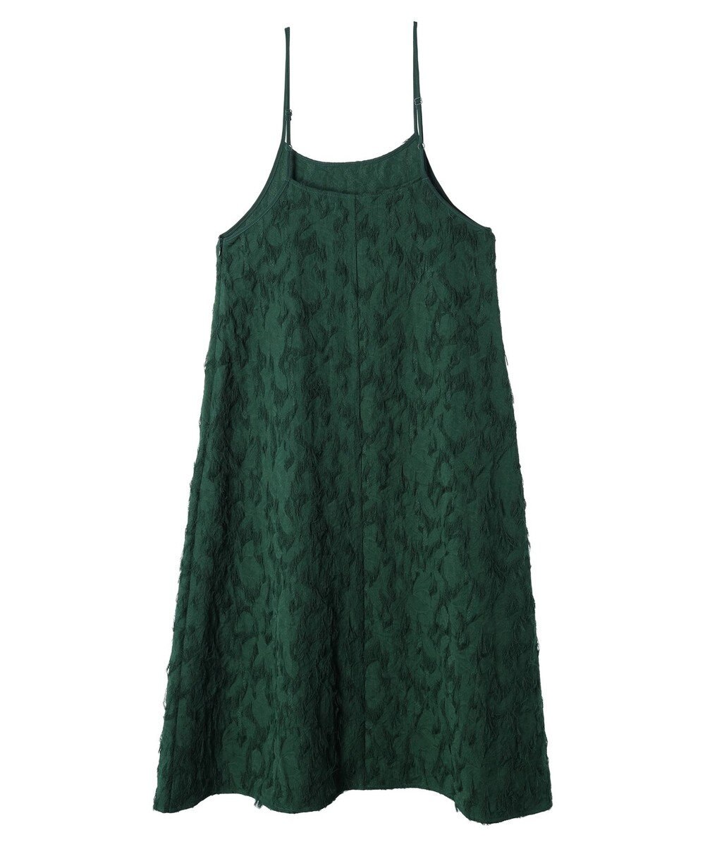 Green Parks armonia．フェザージャガードキャミワンピース 