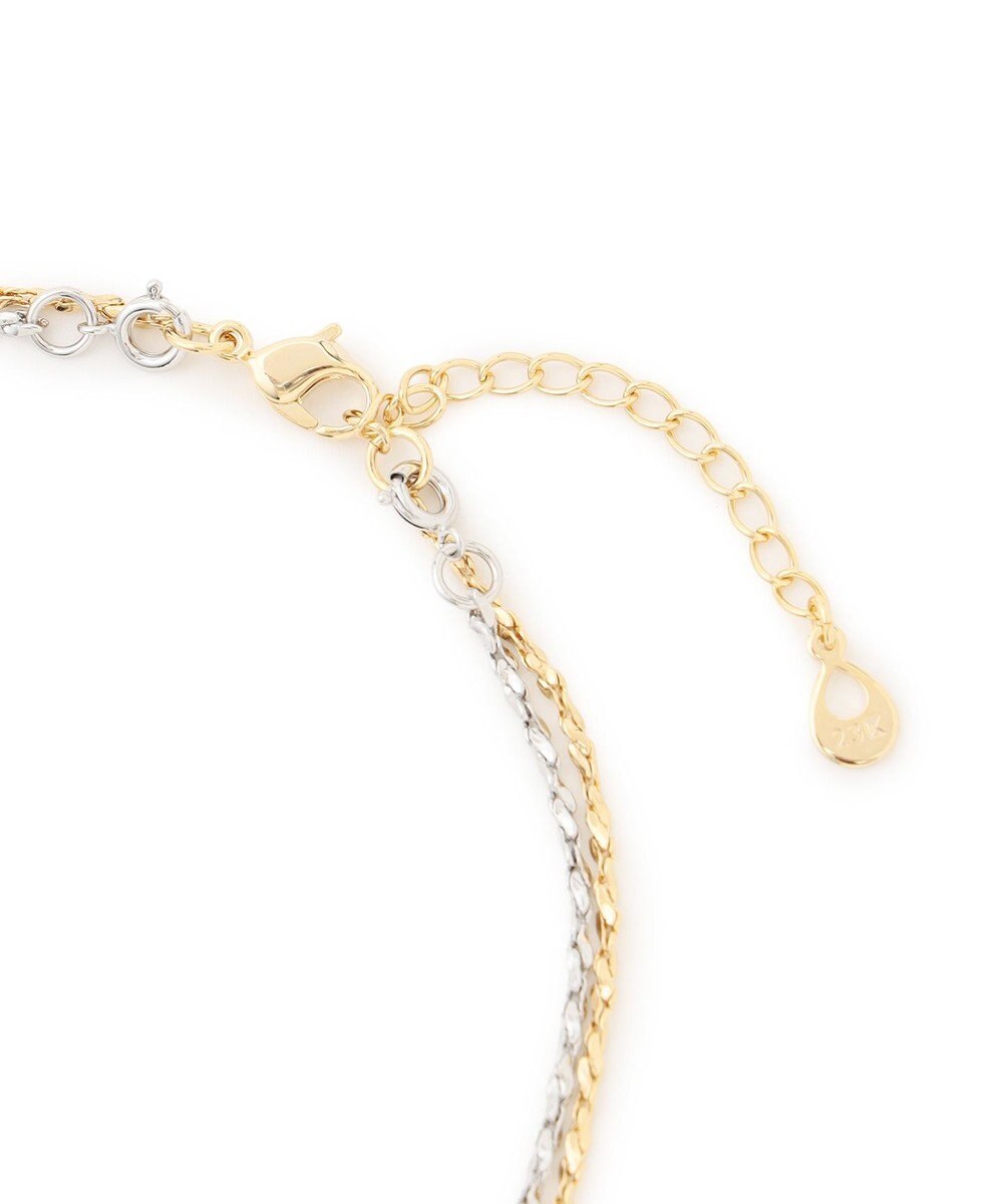 23区 【先行予約】3WAY ミックスカラー チェーン ネックレス 