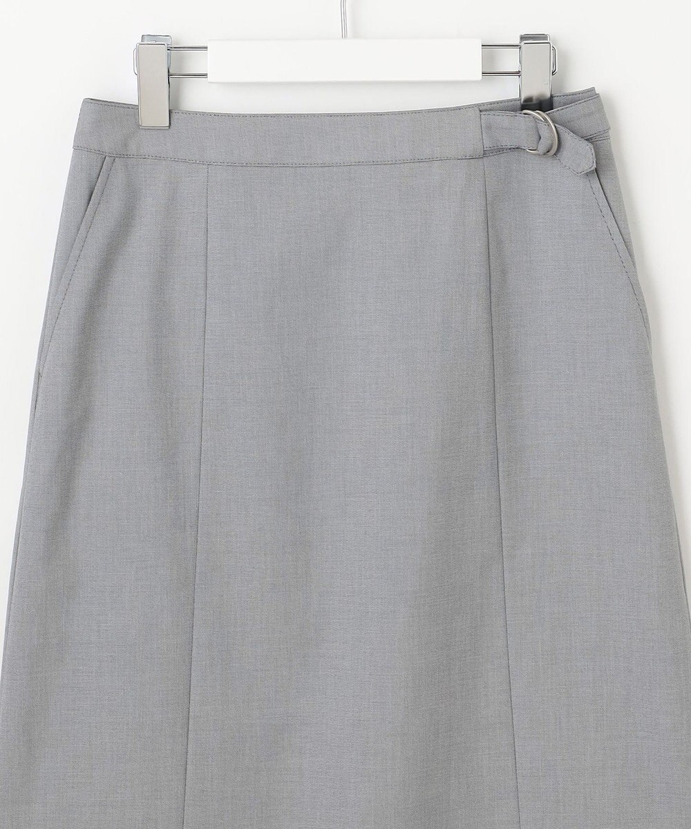 J.PRESS LADIES 【セットアップ対応・洗える・撥水】コットンFITTY スカート 