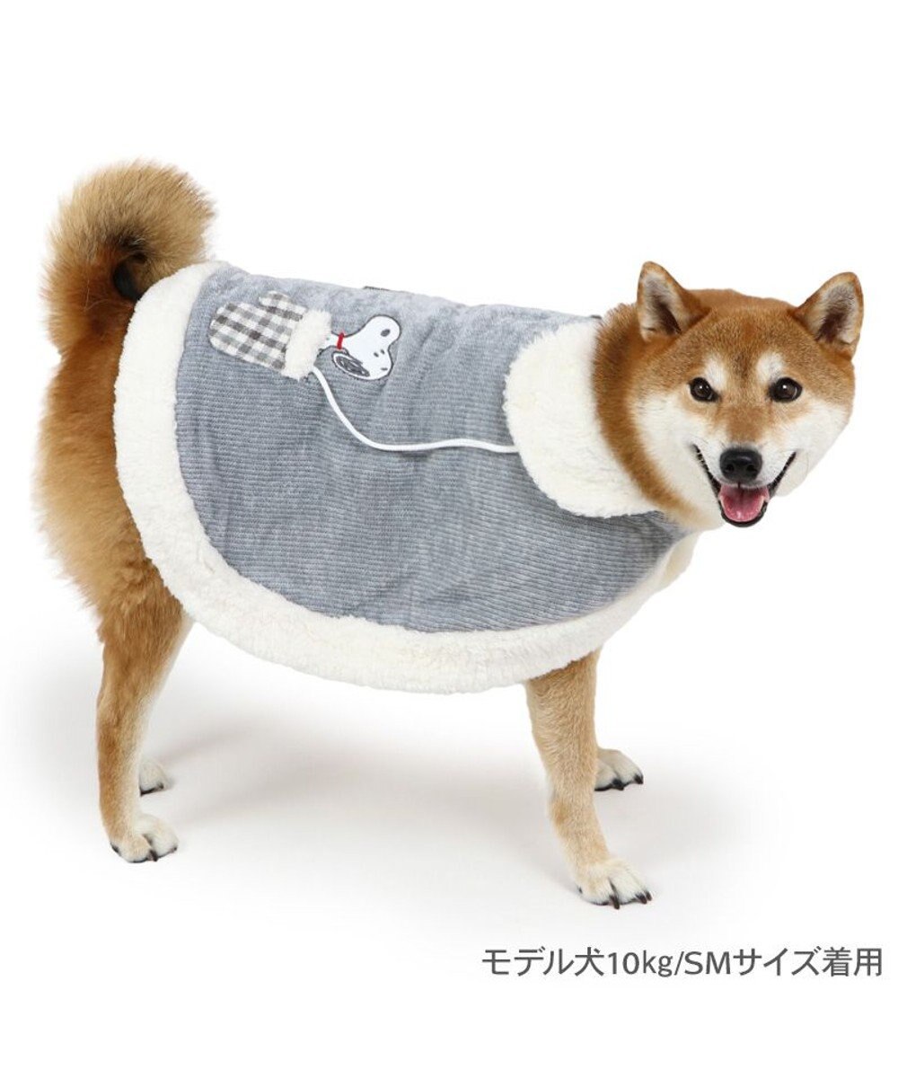 PET PARADISE スヌーピー 手袋 ポンチョ   中型犬 大型犬 