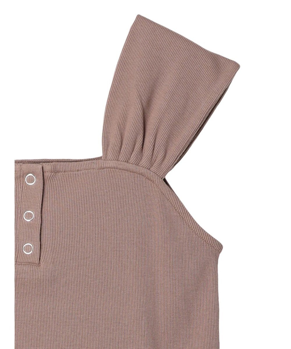 earth music&ecology リブフレンチタンクトップ 