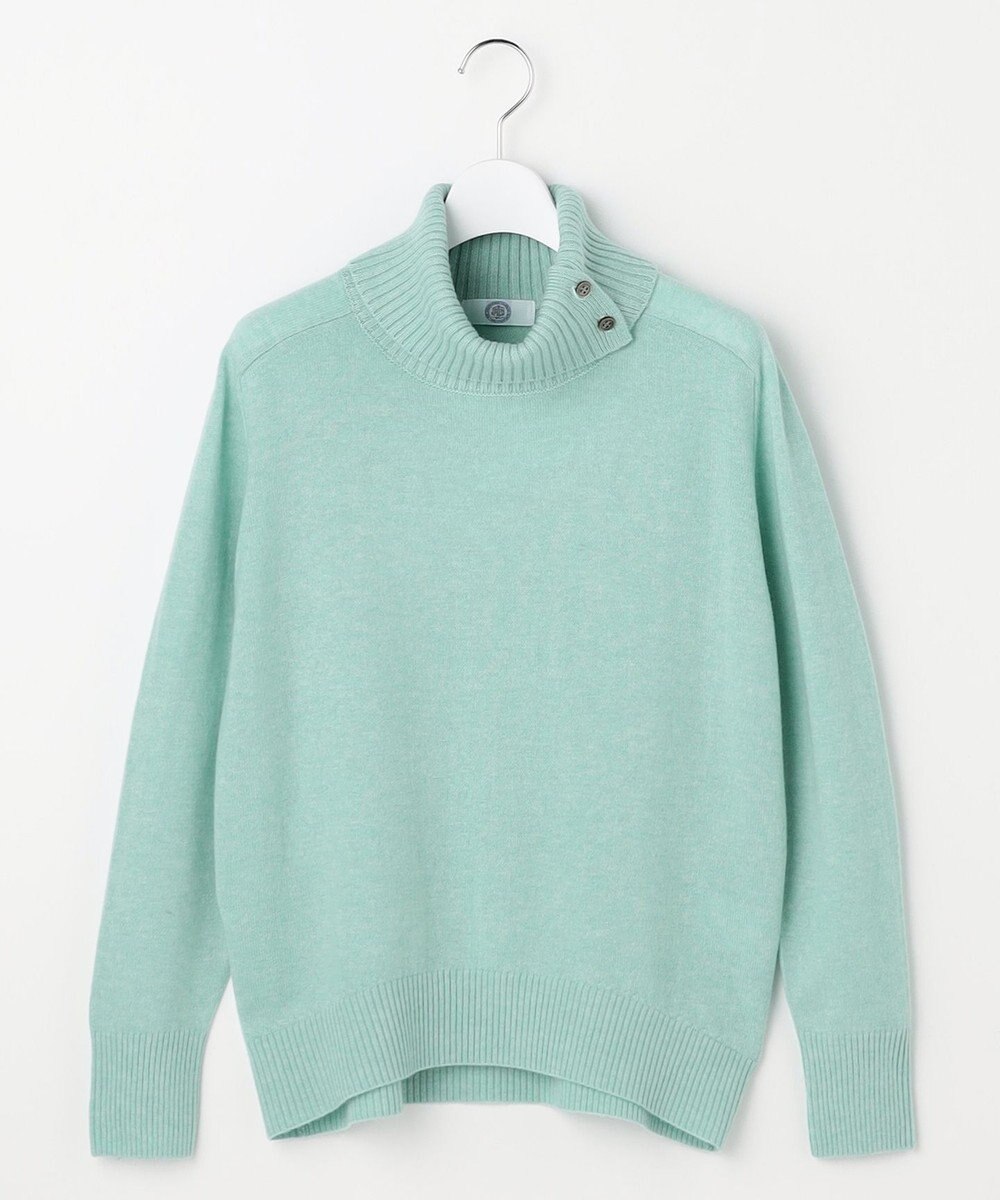 J.PRESS LADIES CASHMERE BLEND 襟付き ニット 