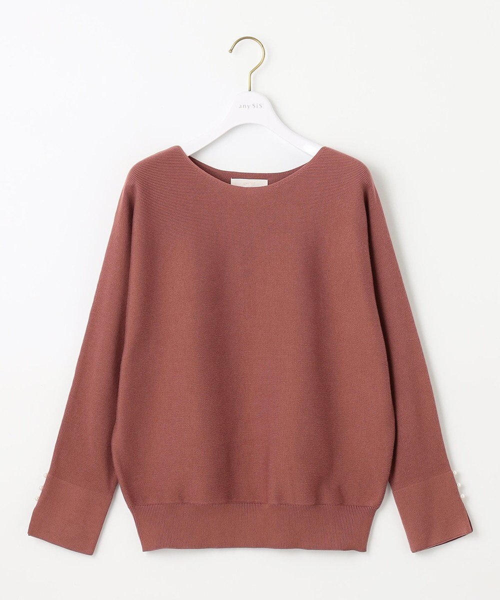 ANY SIS 【洗える】ドルマンスリーブ ニット 