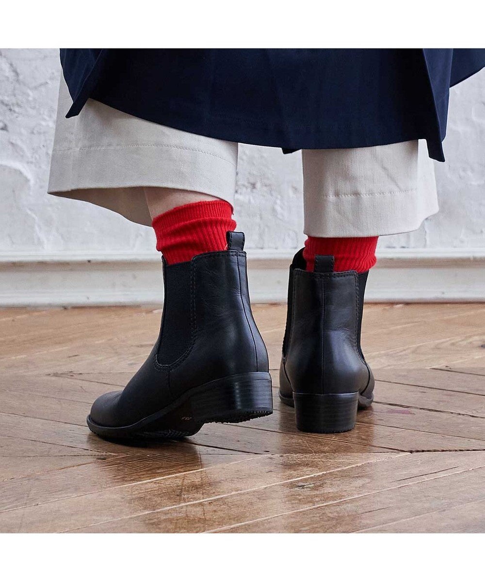 ing <ing>【WEB限定】【サスティナブルシリーズ】サイドゴアショートブーツ 