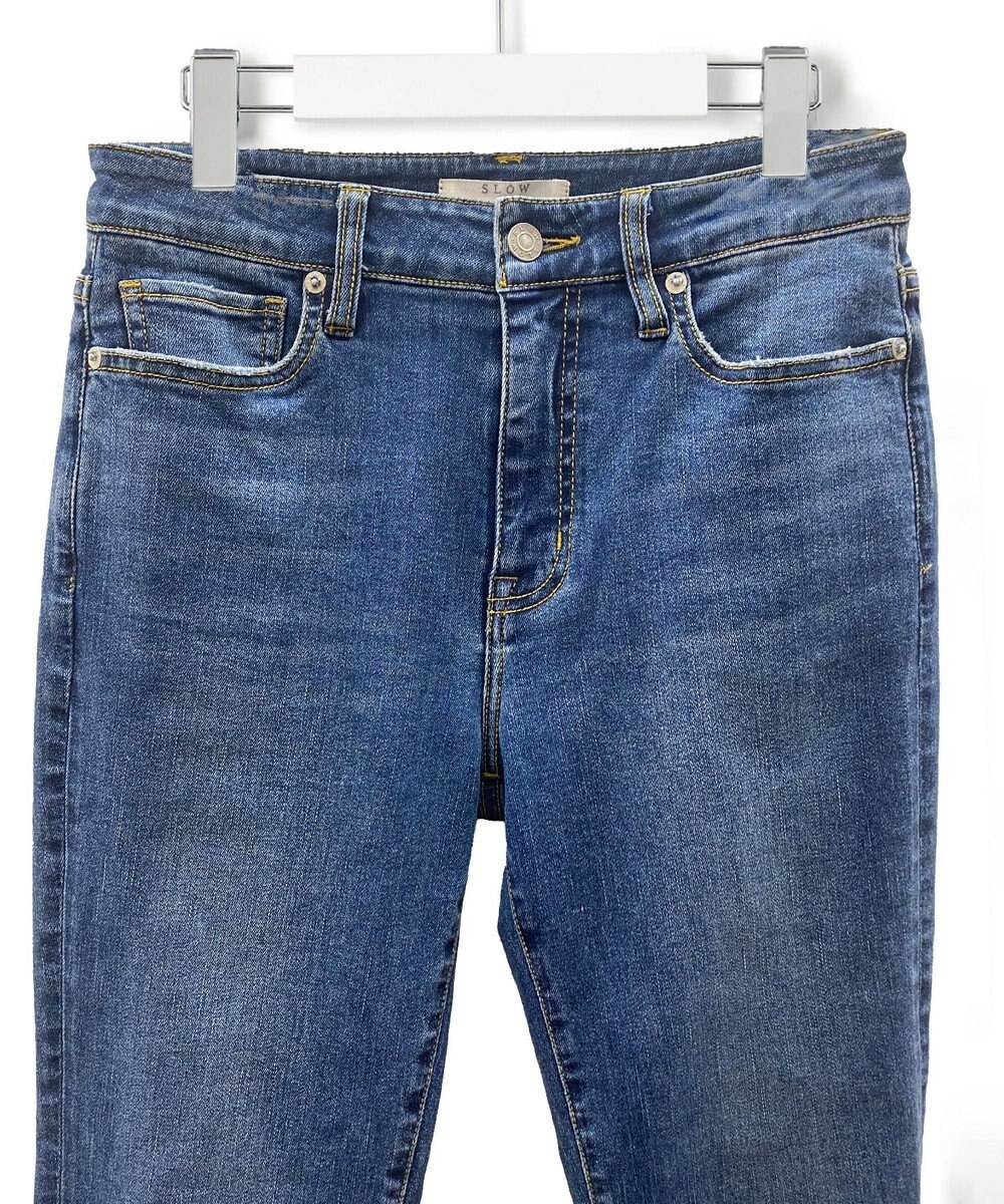 23区 L 【SLOW/洗える】SLOW DENIM タイトストレート デニム 