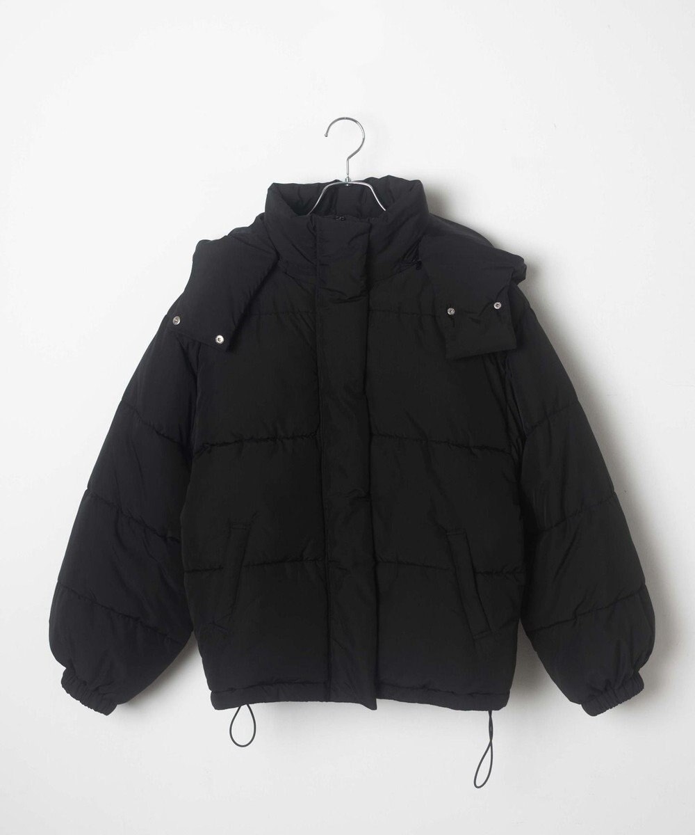 WEGO 【フード取り外し可能】2WAYパテッドジャケット 