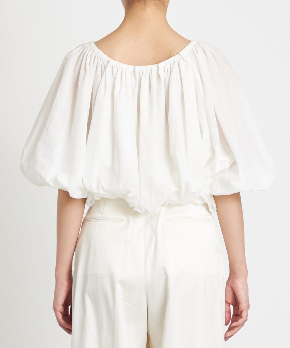 NAVE 【Nave　洗える】シアーリリーブラウス 