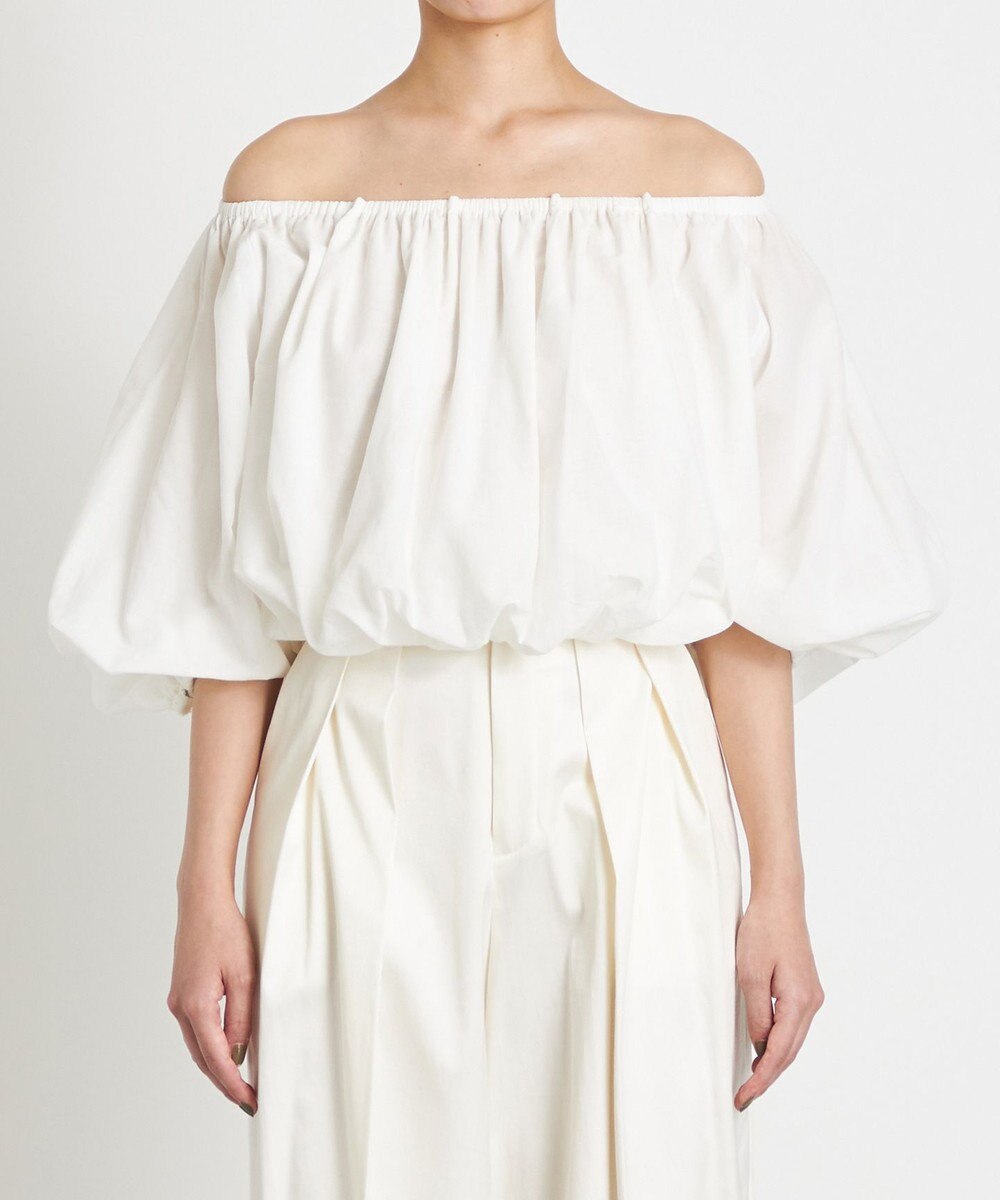 NAVE 【Nave　洗える】シアーリリーブラウス 