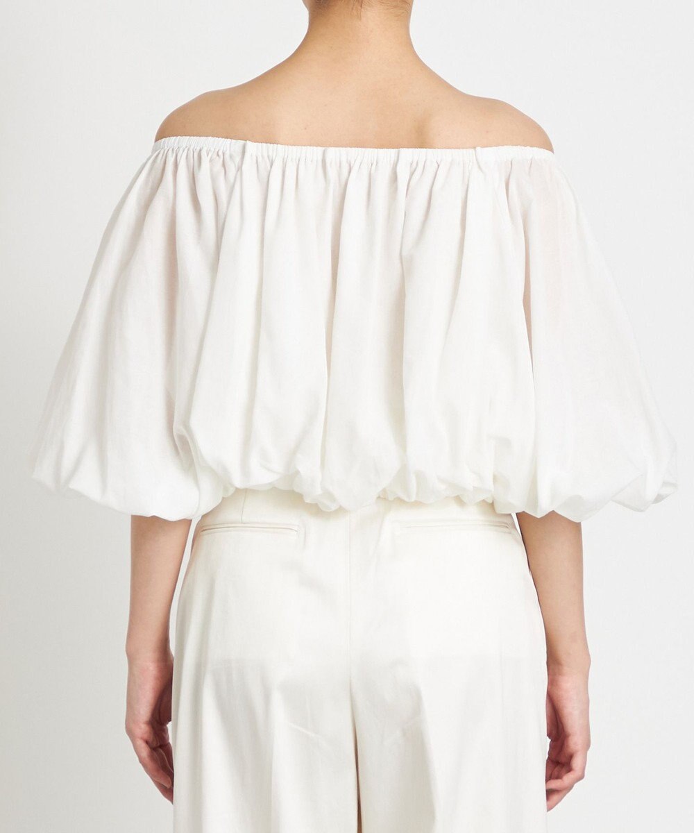 NAVE 【Nave　洗える】シアーリリーブラウス 