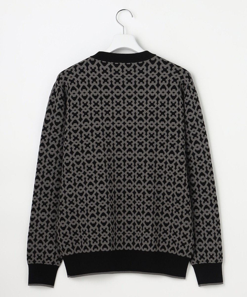 23区GOLF 【MEN】モノグラムジャガードニット 