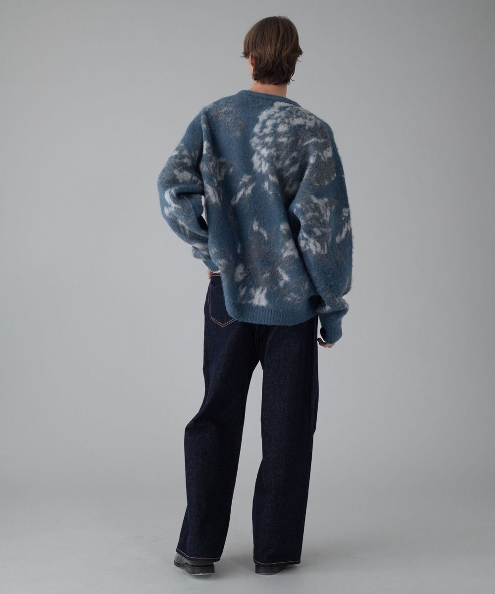 WEGO 【ユニセックス着用ITEM/MLサイズ展開】ファジーパターンプルオーバー 