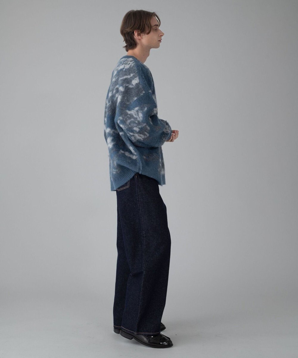 WEGO 【ユニセックス着用ITEM/MLサイズ展開】ファジーパターンプルオーバー 