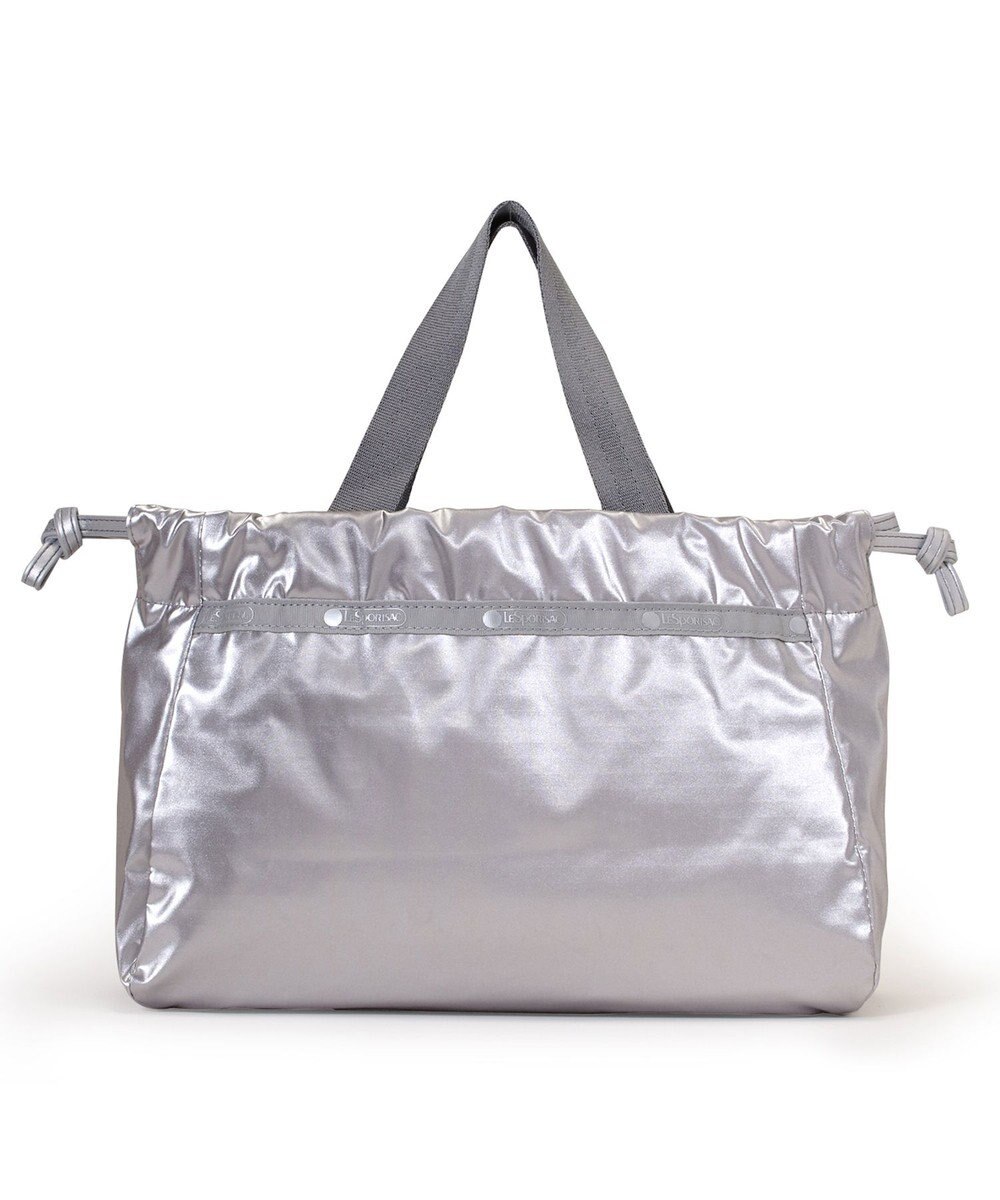 LeSportsac E/W CITY DRAWSTRING BAG/アップタウンシルバーシャイン/シルバー 