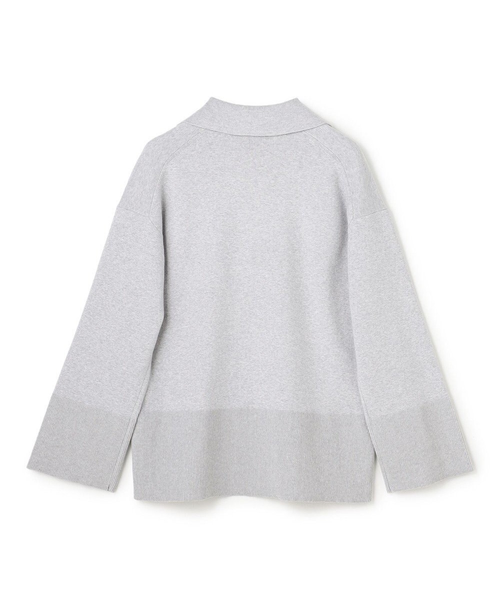 uncrave スウェットライクニット スキッパートップス 