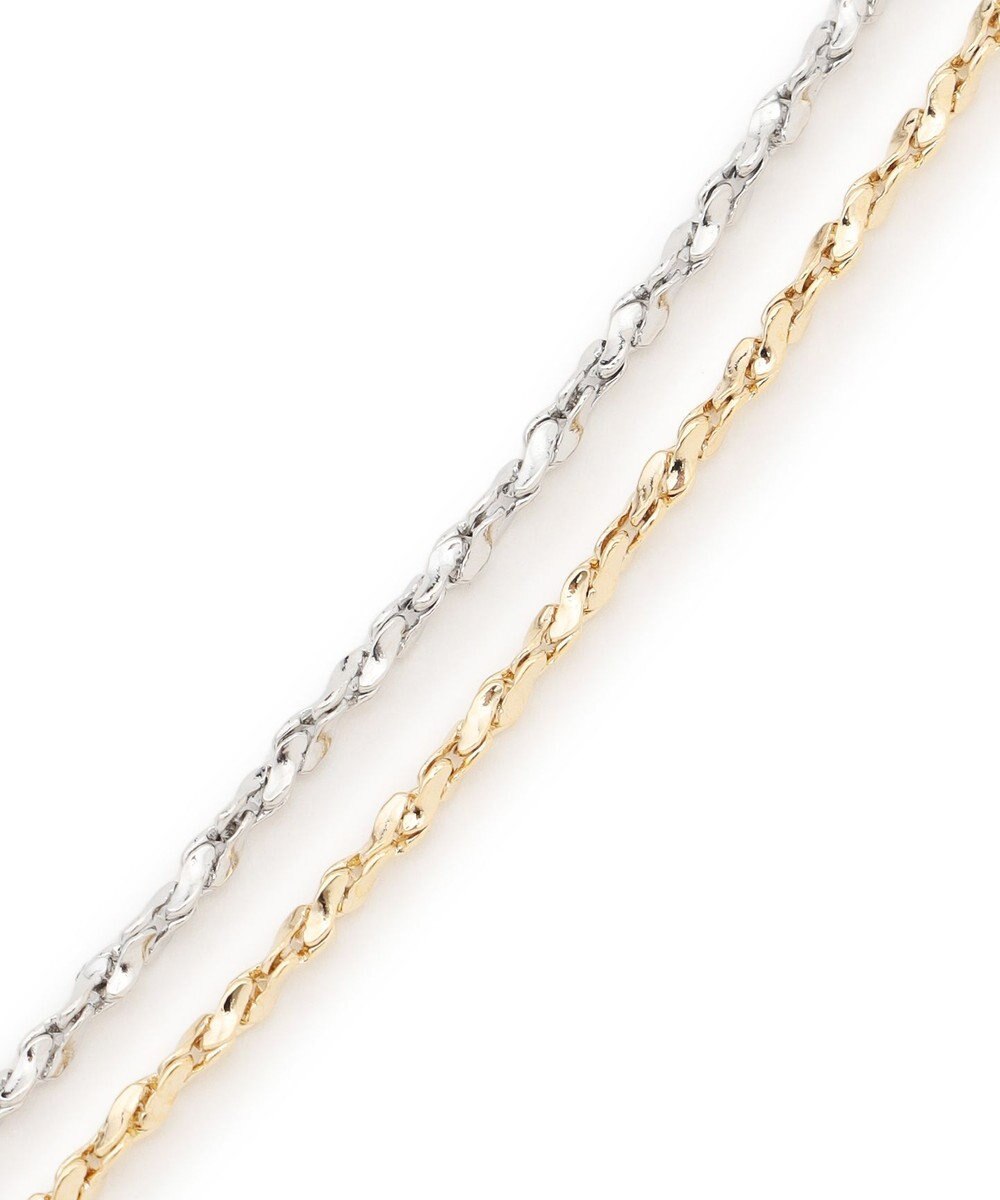 23区 【先行予約】3WAY ミックスカラー チェーン ネックレス 