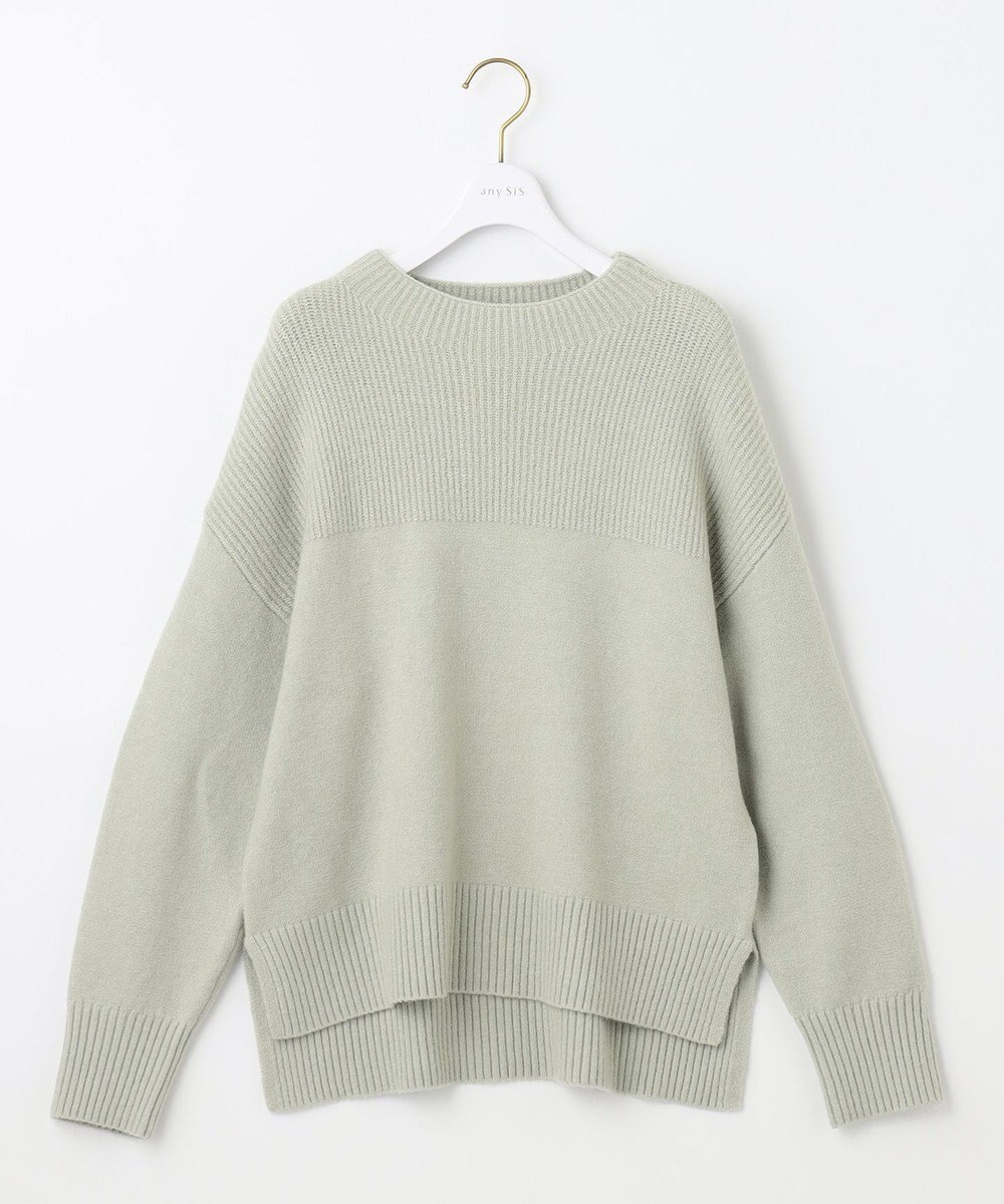 ANY SIS 【洗える】アンゴラブレンド ニット 