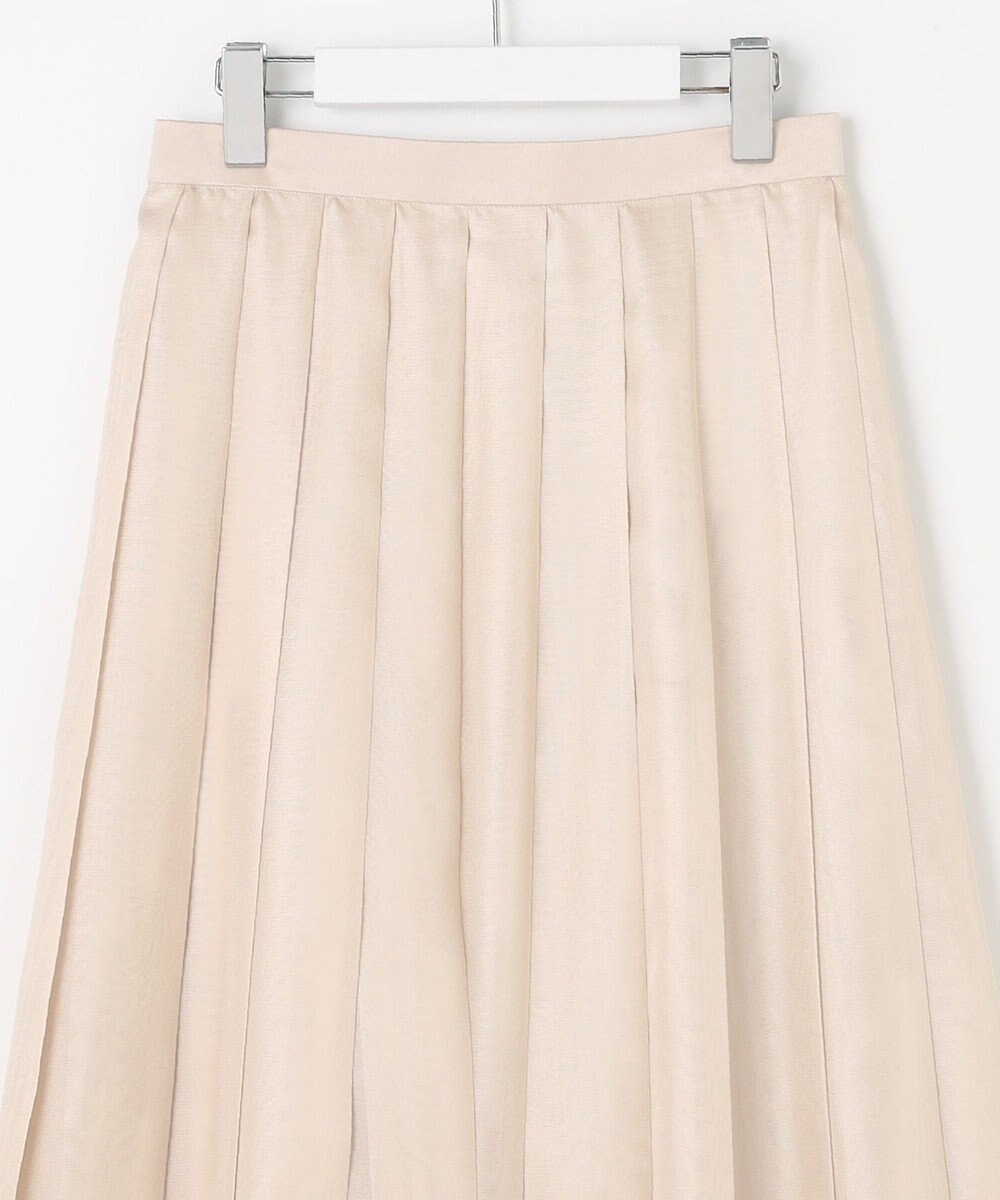 自由区 【Exclusive】シャイニープリーツ スカート 