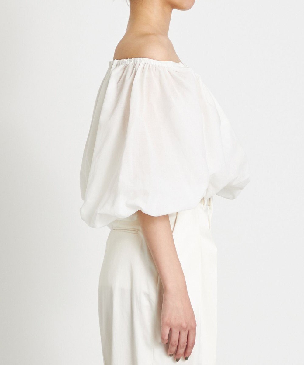 NAVE 【Nave　洗える】シアーリリーブラウス 