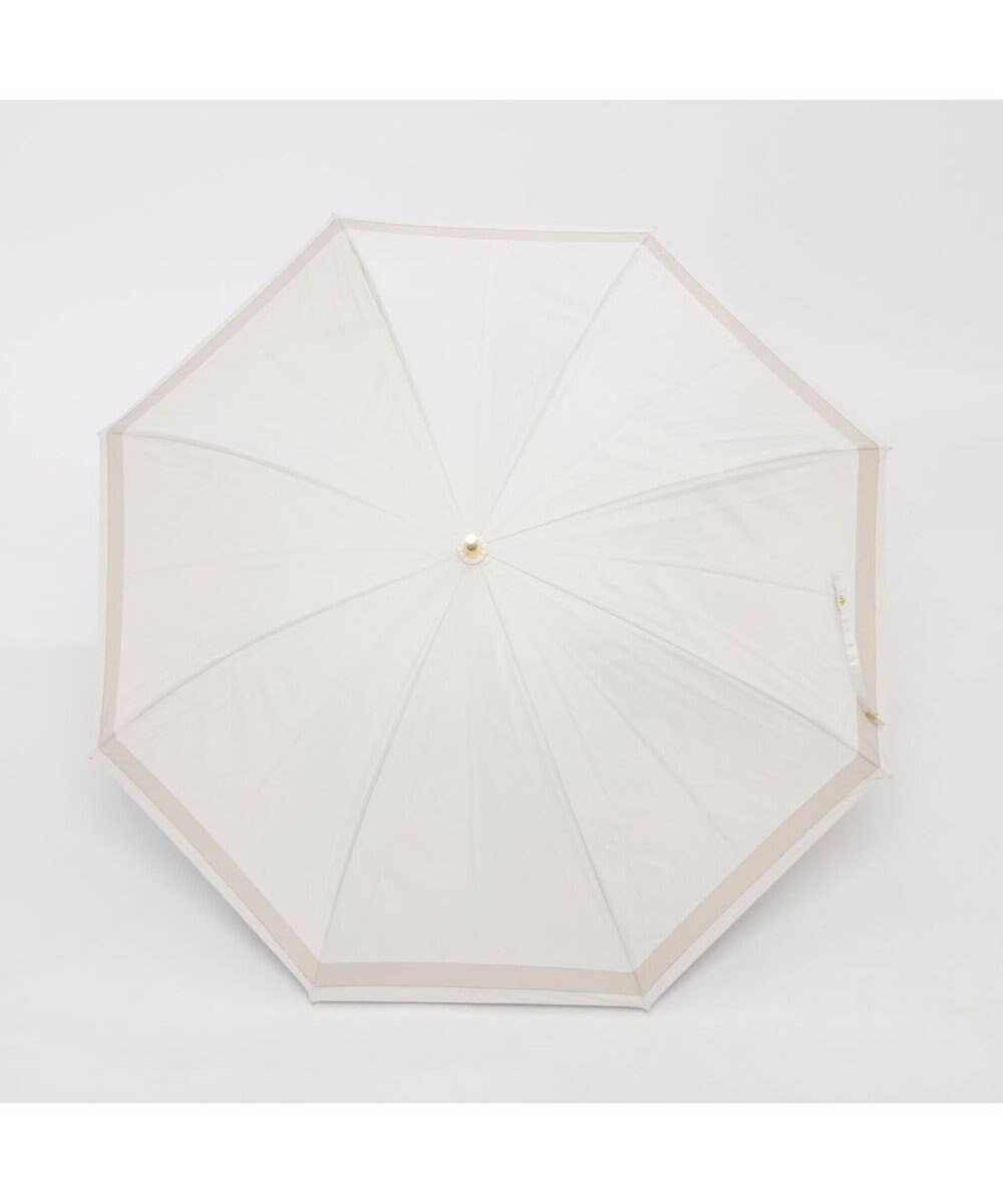 UNBILLION カシュネ cachenez / 【晴雨兼用】【日傘】UV カット率99％以上 PU切り継ぎボーダーバルーンショートパラソル 