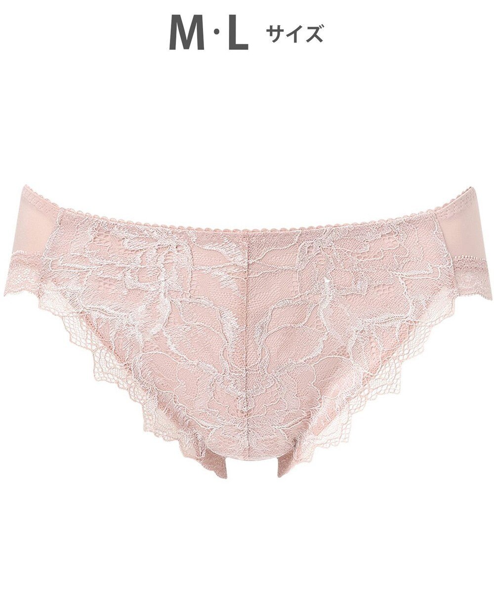 WACOAL ショーツ 【ハグするブラ】 BXB418とペア はきこみ丈あさめ ナイロンベア天竺素材(バック) レディース PXB118 /ワコール 