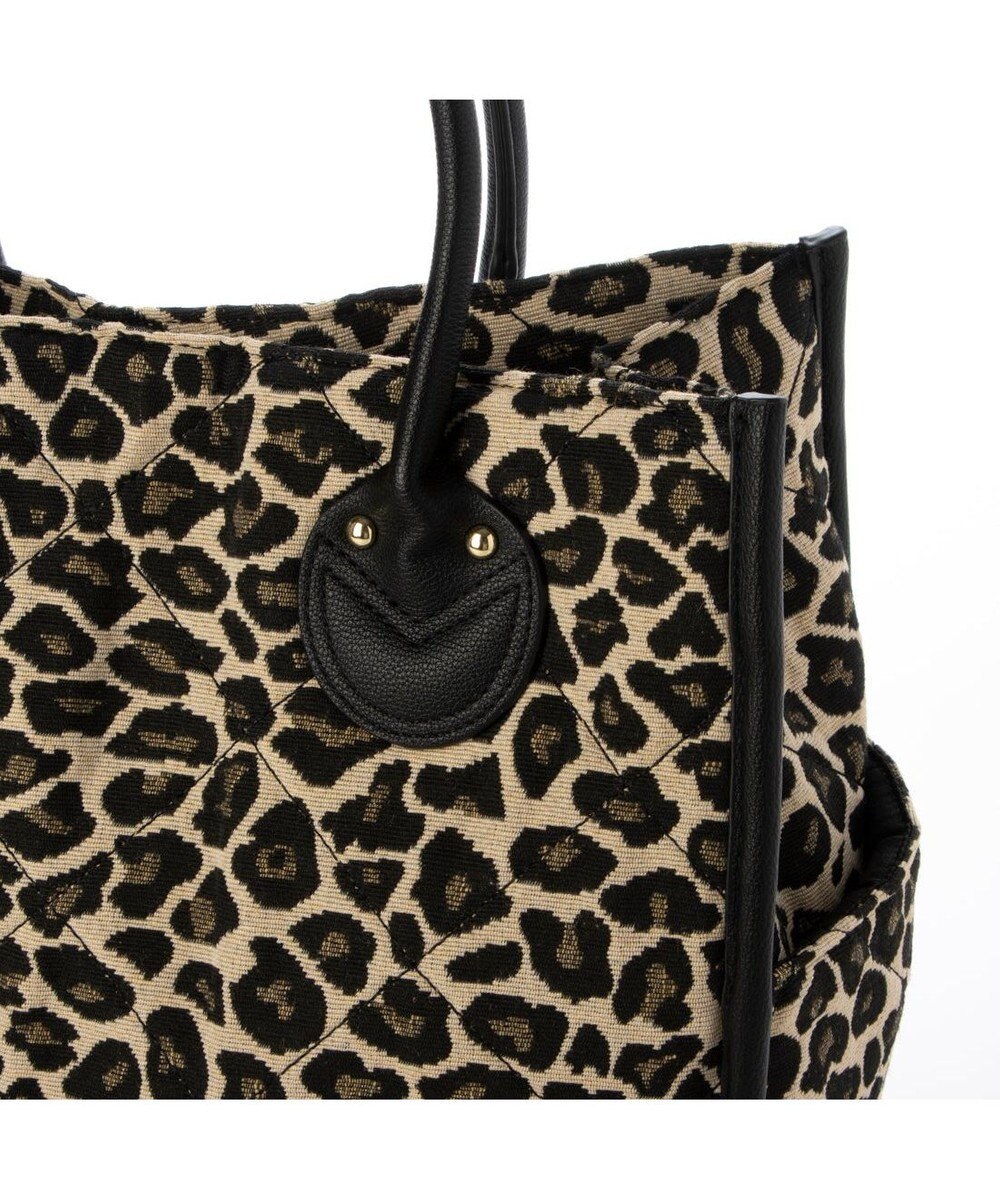 UNBILLION カシュカシュ cachecache / ジャガードキルティングスクエアトートバッグM 