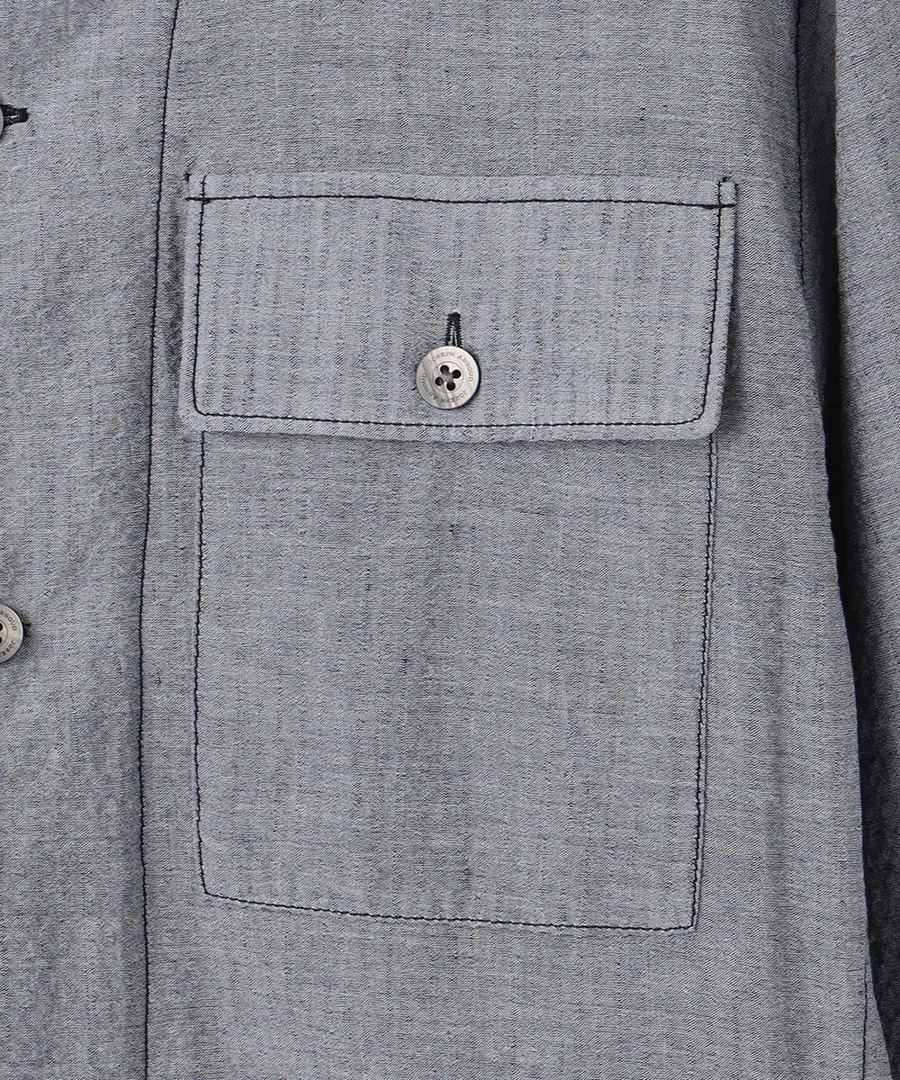 JOSEPH ABBOUD 【キングサイズ・オーガニックコットン】ドライサッカー ブルゾン 