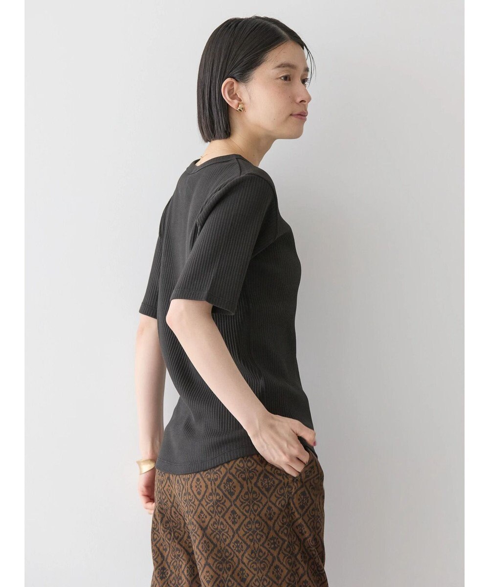 AMERICAN HOLIC 抗菌防臭針抜きテレコカットプルオーバー 