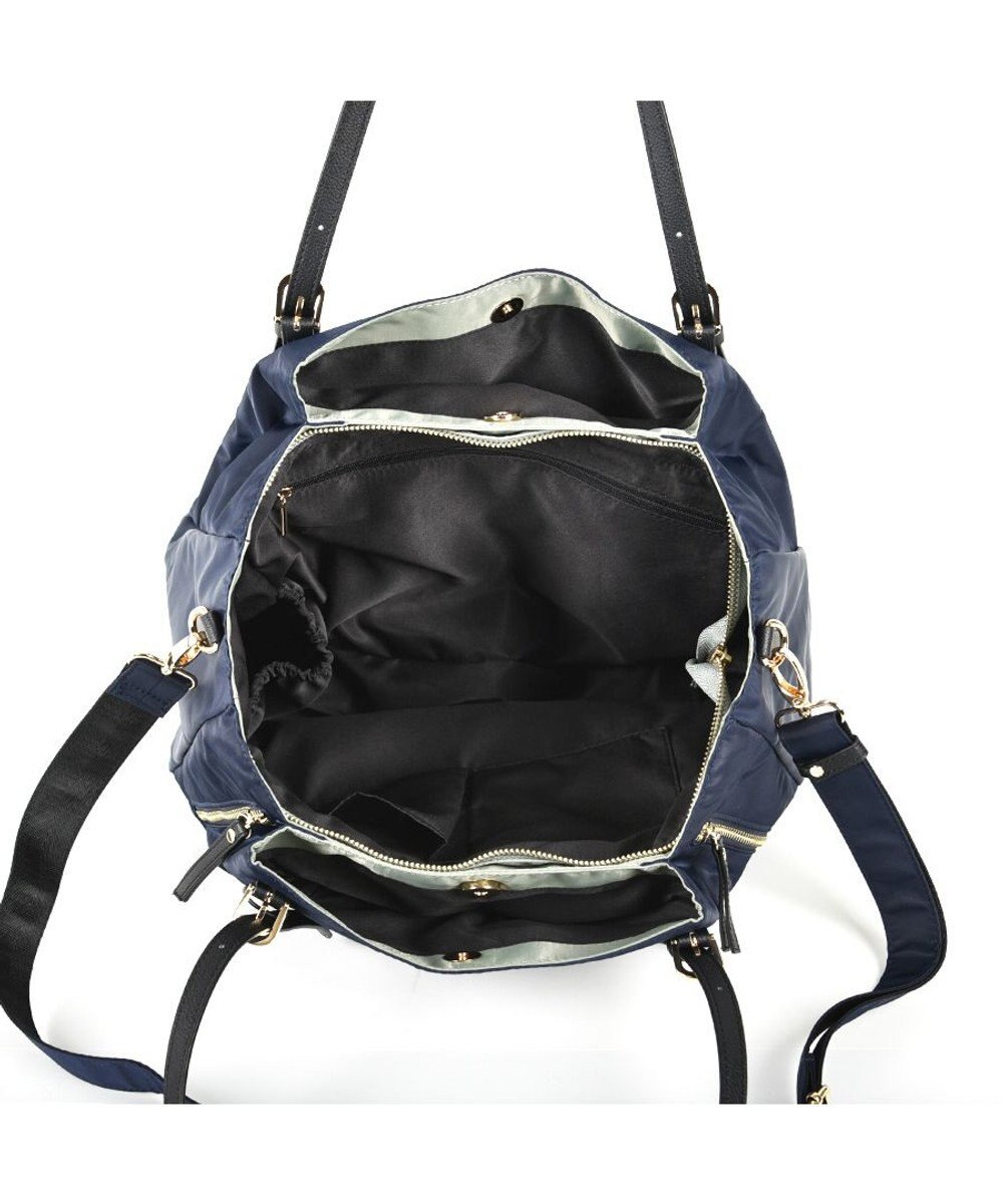 LA BAGAGERIE 【MONICA】ナイロン2WAYトートバッグ Mサイズ 